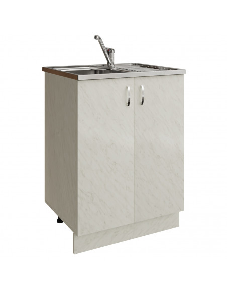 Тумба 60 Белый мрамор (Россия)