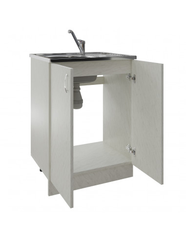 Тумба 60 Белый мрамор (Россия)