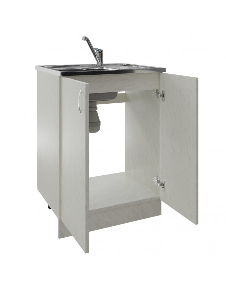 Тумба 60 Белый мрамор (Россия)