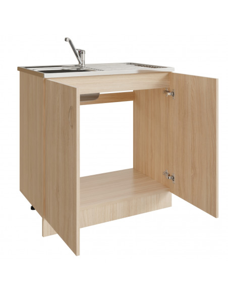 Тумба 80 Венге светлое (Дуб млечный) (Россия)