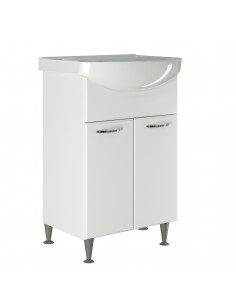 Тумба д/ванной "СТАНДАРТ-55" под ум.Арго-55 (ПВХ) (P)