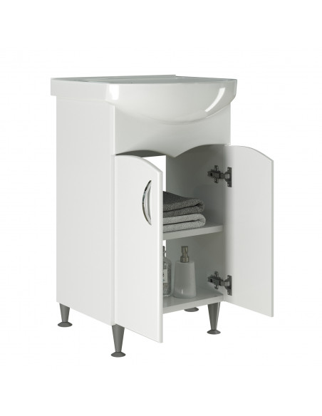 Тумба д/ванной "ФОРМАТ-52" под ум.Альфана-52 (ПВХ)