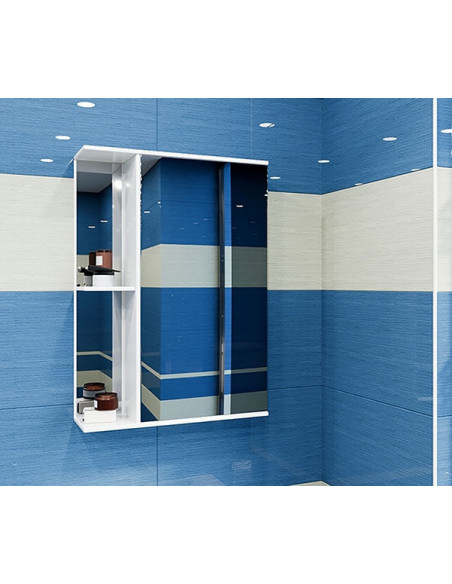 Шкаф навесной "Стандарт-50" правый без подсветки (ПВХ) (P)