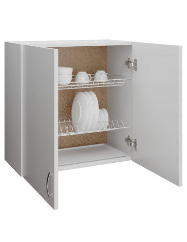 шкаф навесной кухонный с сушкой 60 белый