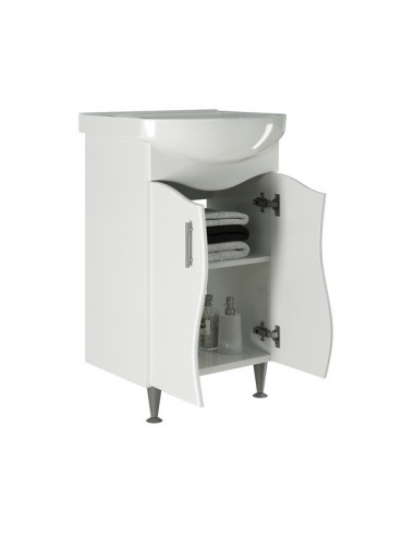 Тумба д/ванной "АНГАРА-52" под ум.Альфана-52 (ПВХ)