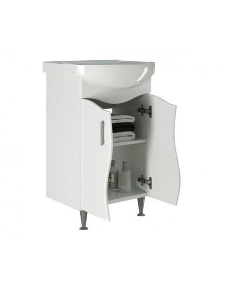 Тумба д/ванной "АНГАРА-52" под ум.Альфана-52 (ПВХ)