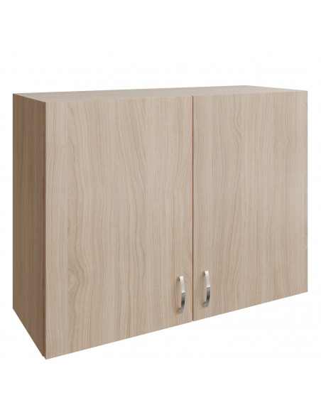 Шкаф навесной кухонный с сушкой 80 венге светлое (дуб млечный)