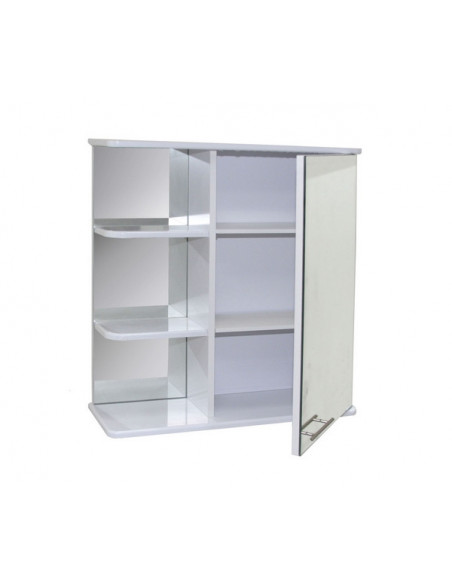 Шкаф навесной "МИЛОРА-67" без подсветки (ПВХ) (P)