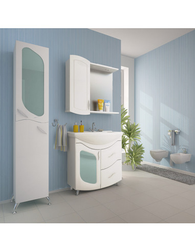 Тумба д/ванной "АССОЛЬ-75" под ум. Элеганс 75 (ПВХ) (P)