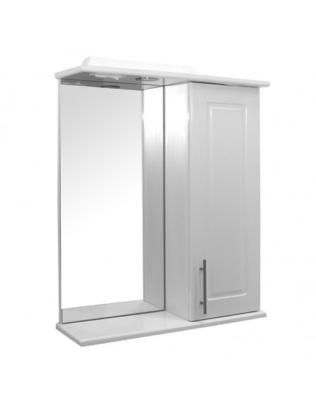 Шкаф навесной "МИРАЖ-60" правый с подсветкой (ПВХ) (P)