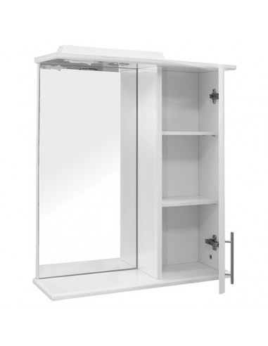 Шкаф навесной "МИРАЖ-60" правый с подсветкой (ПВХ) (P)