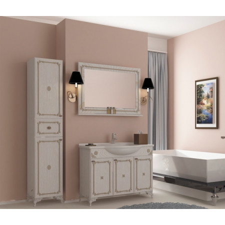 Тумба д/ванной "САЛЬЕРИ-80" патина золото под ум.Классик-800 (Kirovit) (ПВХ)