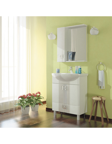 Тумба д/ванной "КВАДРО1-75" под ум.Элеганс-75