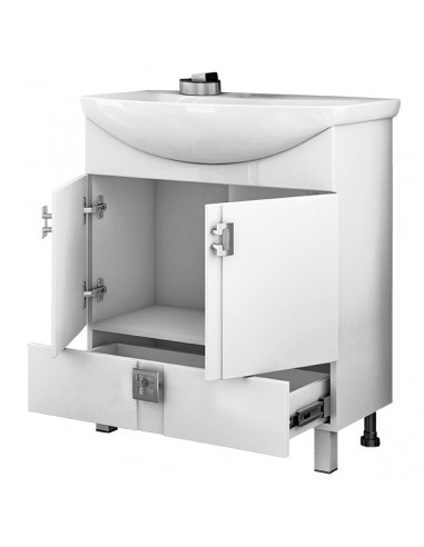 Тумба д/ванной "КВАДРО1-75" под ум.Элеганс-75