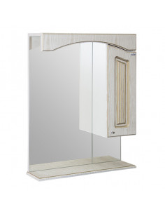 Шкаф навесной "КРИТ-60" патина золото без подсветки  (ПВХ)