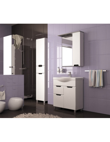 Шкаф навесной "ПРОМЕТЕЙ" левый с подсветкой (P)