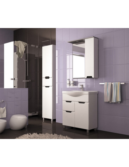 Шкаф навесной "ПРОМЕТЕЙ" левый с подсветкой (P)