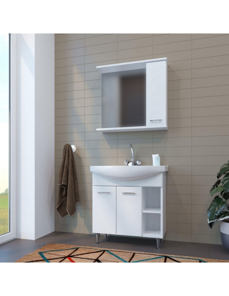 Тумба д/ванной "АНРИ-75" под ум. Элеганс 75 (ПВХ) (P)