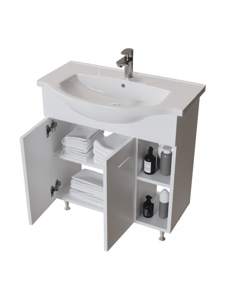 Тумба д/ванной "АНРИ-75" под ум. Элеганс 75 (ПВХ) (P)