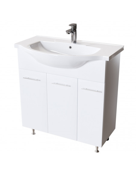 Тумба д/ванной "ВЕГА-75" под ум. Элеганс 75 (ПВХ) (P)