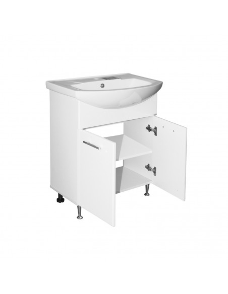 Тумба д/ванной "РОСТОК-65" под ум. Элеганс 65 (ПВХ) (P)