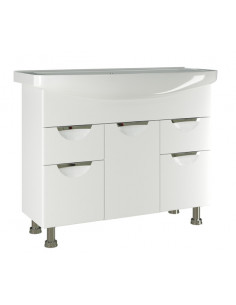 Тумба для ванной "ЭТЬЕН-105" под ум. Элеганс-105 (ПВХ) (Р)