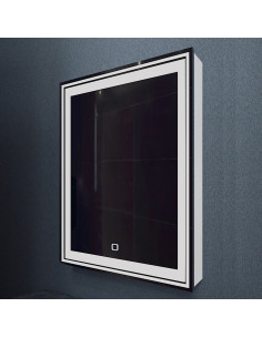Зеркало шкаф MIXLINE "Мелис" 600*800 (ШВ) правый,сенсорный выкл, светодиодная подсветка 2