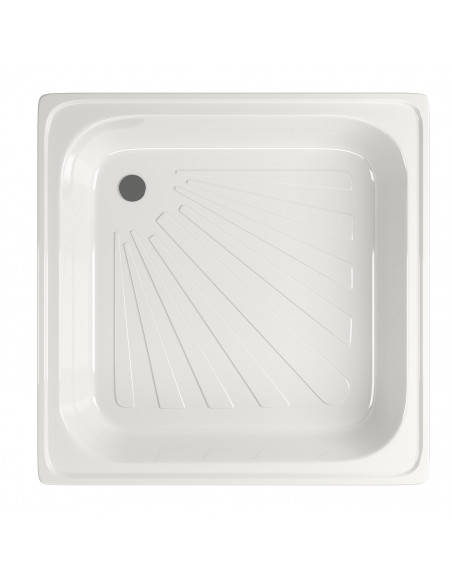 Поддон квадрат 0,8*0,8*0,15 стальной (P)