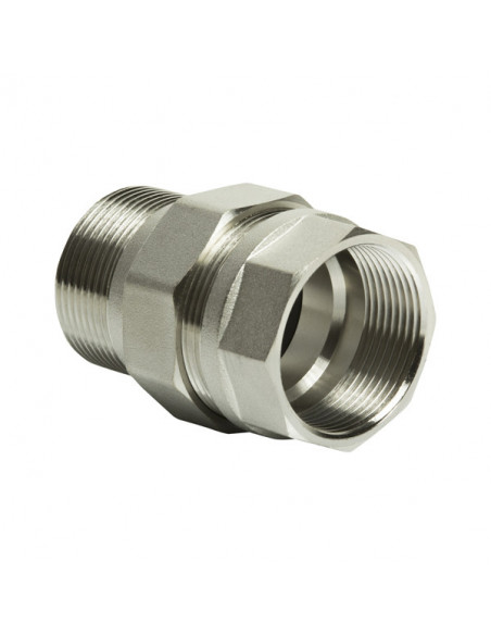 Американка прямая 1"1/2 (никель) VRT (Р)