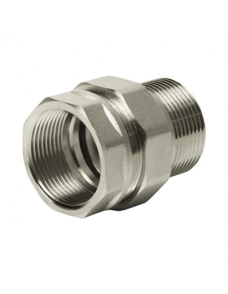 Американка прямая 1"1/4 (никель) VRT (Р)