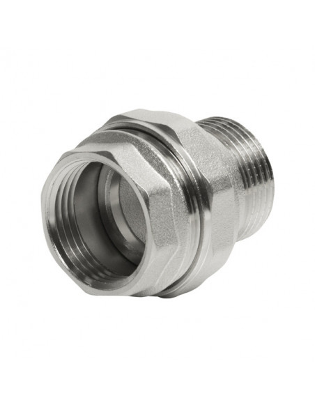 Американка прямая 1" (никель) VRT (Р)