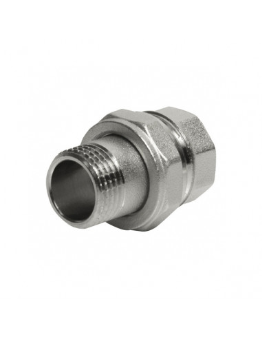 Американка прямая 1/2" (никель) VRT (Р)