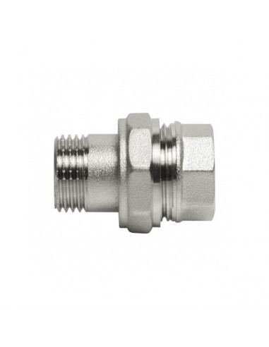 Американка прямая 1/2" (никель) VRT (Р)
