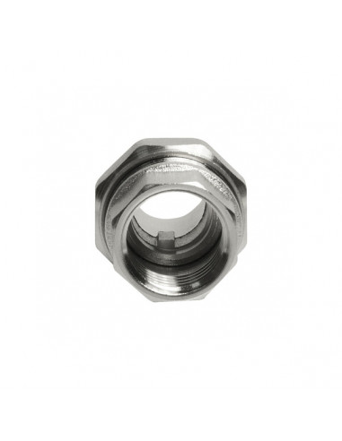 Американка прямая 1/2" (никель) VRT (Р)
