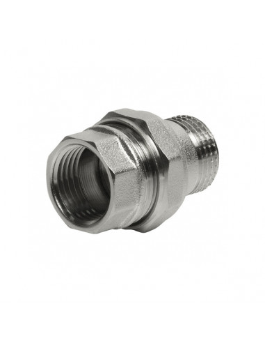 Американка прямая 1/2" (никель) VRT (Р)
