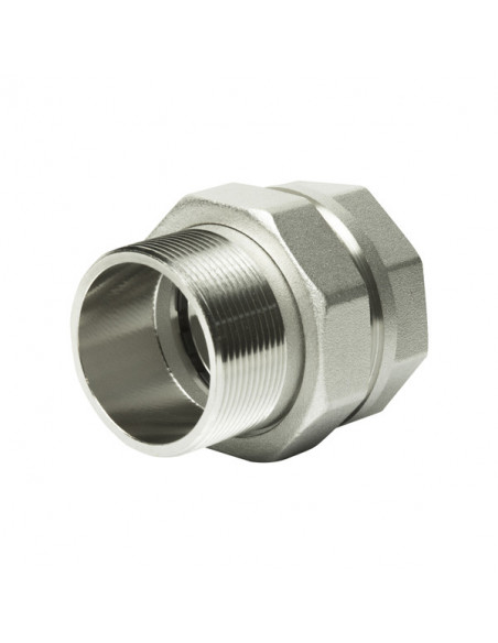 Американка прямая 2" (никель) VRT (Р)