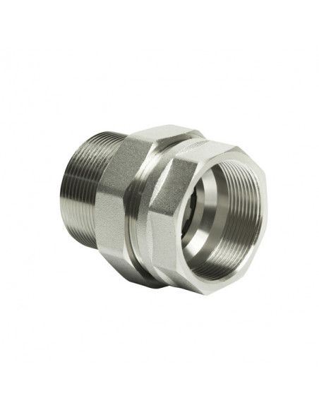 Американка прямая 2" (никель) VRT (Р)