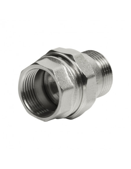 Американка прямая 3/4" (никель) VRT (Р)