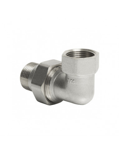 Американка угловая 3/4 (никель) VRT(Р)