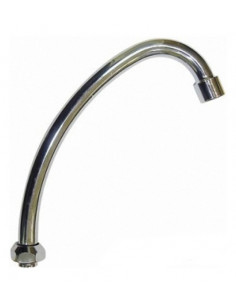 Гусак для кухни (с аэратором и гайкой) (Р)