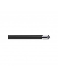 Гусак для смесителя кухня FRAP W04 черный гибкий (4053,4153,4253(Р)