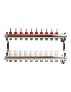 Коллекторная система 1"*10"*3/4 VRT (с расходомерами) 2