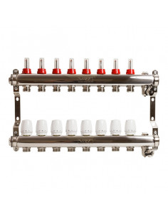 Коллекторная система 1"*8"*3/4 VRT (с расходомерами) 2