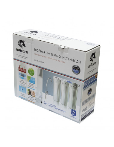 Фильтр мех.очистки UNICORN 3-х колбовый (Р)