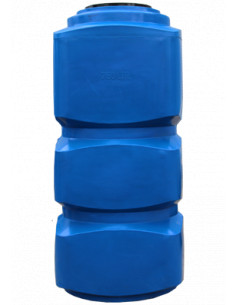 Бак накопительный вертикальный квадратный VERT P750l blue 2