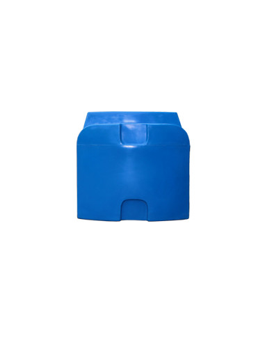 Бак накопительный горизонтальный квадратный SQ 500l blue