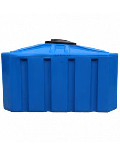 Бак накопительный горизонтальный квадратный SQ 800l blue 2