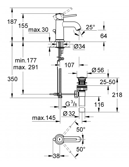 GROHE BauClassic 23161000