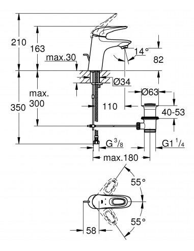 GROHE Eurostyle 2015 33558003