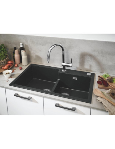 Смеситель для кухни GROHE Minta с выдвижным изливом, хром 32321002